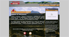 Desktop Screenshot of crdp-vulcania.ac-clermont.fr