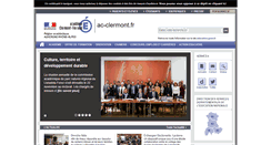 Desktop Screenshot of ac-clermont.fr